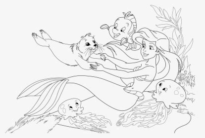 mermaids coloring pages disney  printable  mermaid