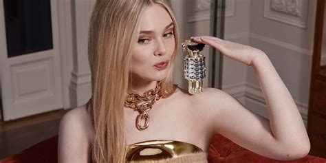 paco rabanne fame fragrance campaign featuring elle fanning les facons