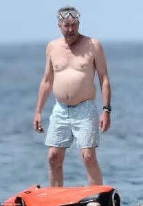 jeremy clarkson shows   rotund belly  barbados  amazon show daily mail