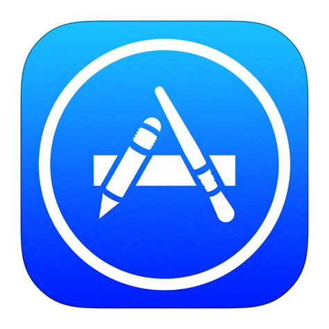 app store png logo apple store ios icon    transparent png logos