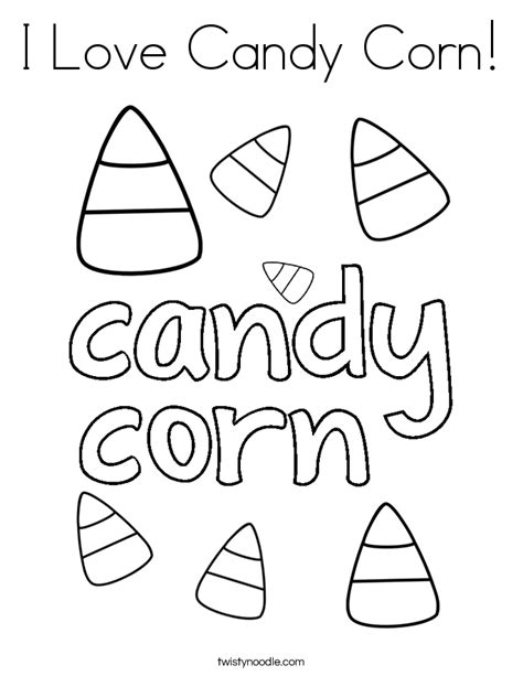 candy corn coloring page coloring home
