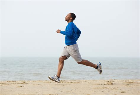 african american man running