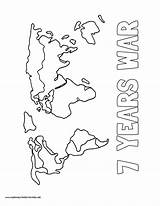 Coloring Pages History War Years sketch template