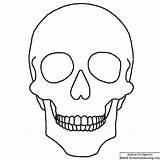 Skull Dead Plain Coloring Sugar Crafts Muertos Los sketch template