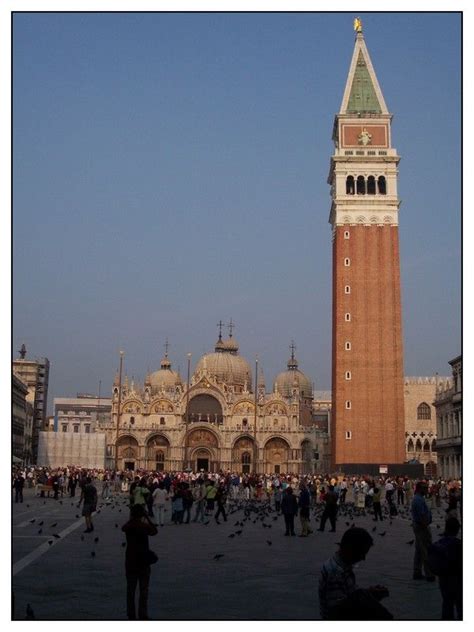 Piazza San Marco St Mark S Square Is The Principal