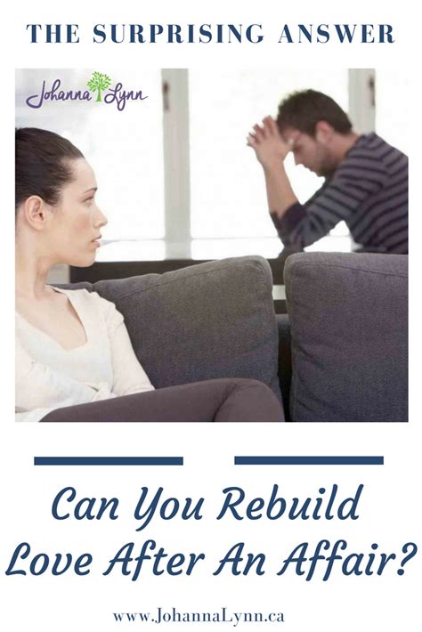 rebuilding love after an affair what to do after