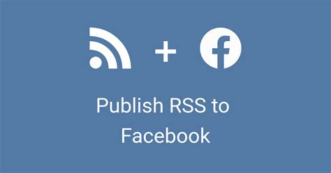 publish rss items  facebook
