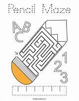 Maze Pencil Coloring Built California Usa sketch template