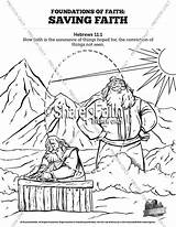Hebrews Sharefaith sketch template