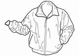 Jacket Coloring Pages Printable sketch template