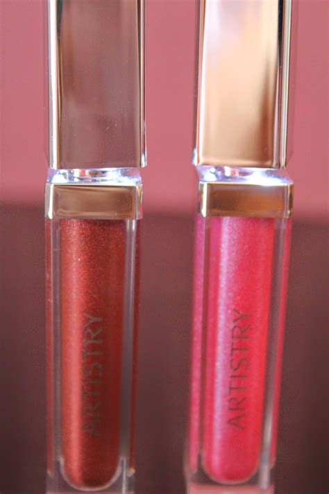 light  lip gloss  artistry review  swatches pretty