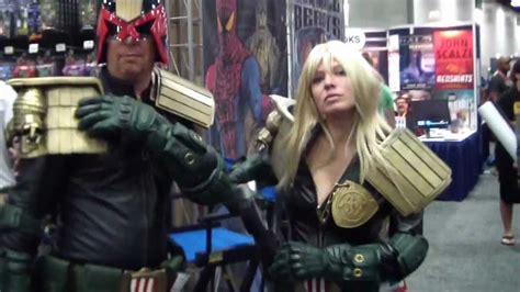 sdcc 2012 judge dredd and miscellaneous judge cosplay l hd youtube