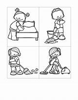 Chore Worksheets Chores Respect Cleaning Koriathome Class sketch template