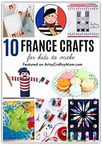 Résultat d’image pour Arts and Crafts France. Taille: 144 x 204. Source: artsycraftsymom.com