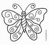 4kids Colorir Mewarnai Schmetterling Pelangi sketch template