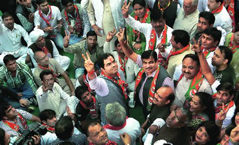 Delhi Polls Bjp Youth Wing Feels Left Out Points To Congress Ticket