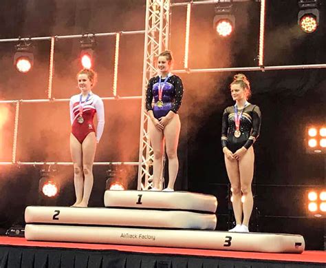 Three British Champions Crowned Scottish Gymnastics