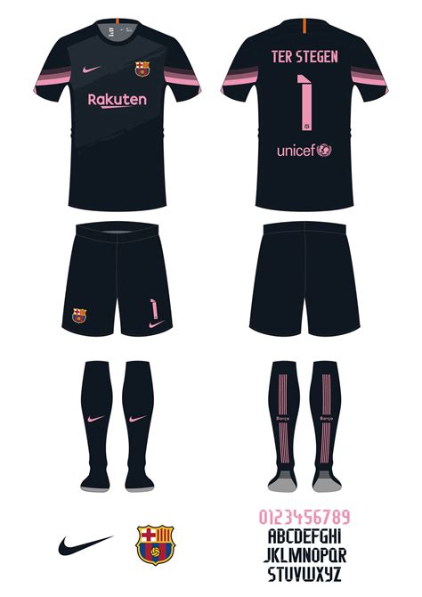 barcelona keeper kit