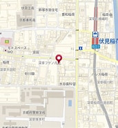 Image result for 京都府京都市伏見区深草フチ町. Size: 171 x 185. Source: mapfan.com