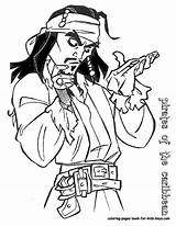 Coloring Pages Pirates Johnny Depp Printable Celebrities Caribbean Popular sketch template