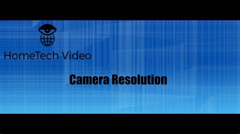 camera resolutionmegapixel youtube
