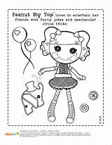 Lalaloopsy Coloring Pages Printable Birthday Birthdayprintable sketch template