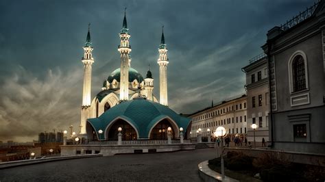 russia kazan religious mosque  ultra hd wallpaper
