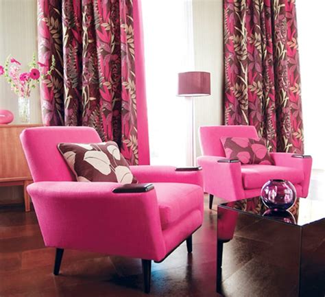 cheer  interior  pink accent chair homesfeed