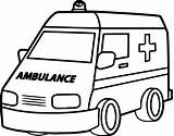 Ambulance Monster Cars Wecoloringpage sketch template