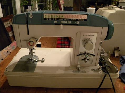 tracey broome white sewing machine