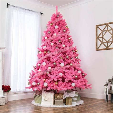 Seeinglooking Blush Pink Christmas Tree Ribbon