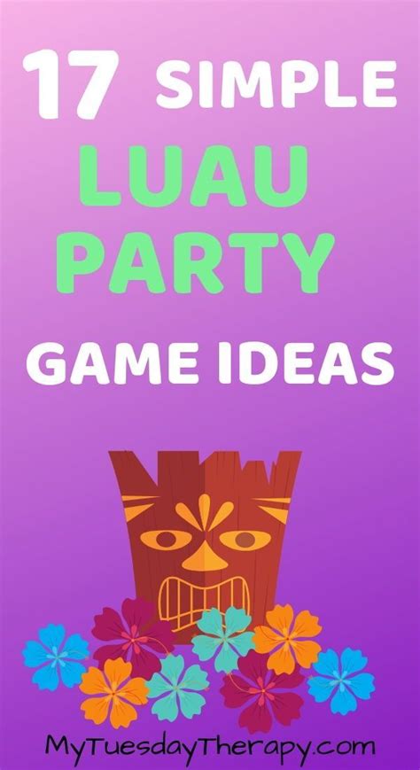 easy luau game ideas   hawaiian themed party   great