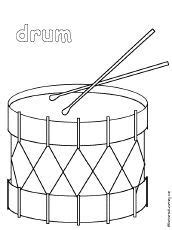 musical instrument coloring pages coloring pages pinterest