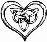 Celtic Heart Knot Clipart Drawing Clip Library Cliparts Clipground sketch template