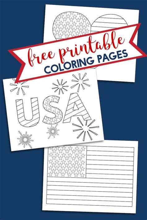 american flag heart coloring pages  printable coloring pages