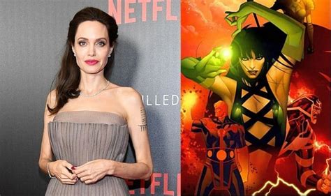 Os Eternos Angelina Jolie Entra Oficialmente Para O Universo