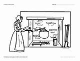 Cooking Coloring Worksheet Reviewed Curated sketch template