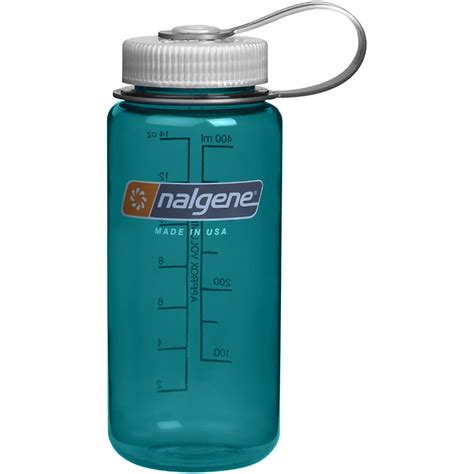 nalgene tritan wide mouth  oz water bottle trout green ebay