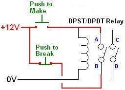 latching relay wiring