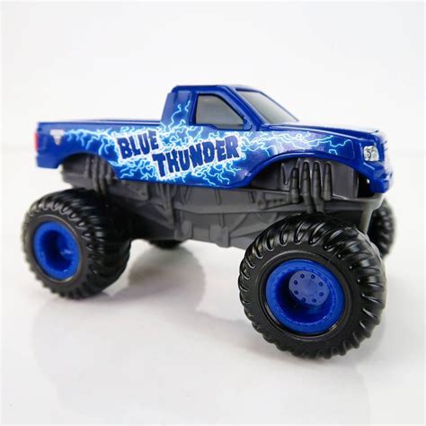 blue thunder monster truck   monster jam mcdonalds happy meal