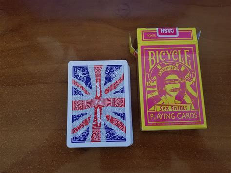 quick look bicycle sex pistols deck playingcards