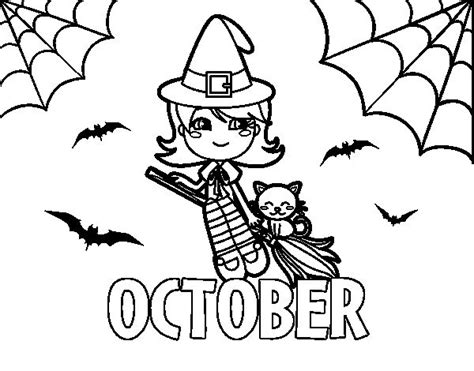 activities  kids october colouring  coloring pages