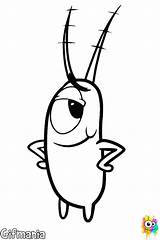 Plankton Sheldon Dibujo Esponja Malo Malvorlagen Sponge Marley Pokemon Coloringpages Sencillos Schizzi Fürs 공부 색칠 Fumetti Tatuaggi Plancton Colorir Bobesponja sketch template