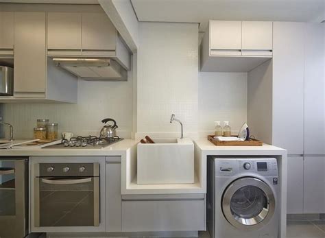 quirky kitchen laundry room ideas  homes  struggle  laundry space recommendmy
