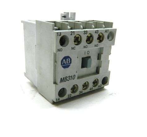 allen bradley dc mb miniature relay vdc coil    nc  amp  ebay