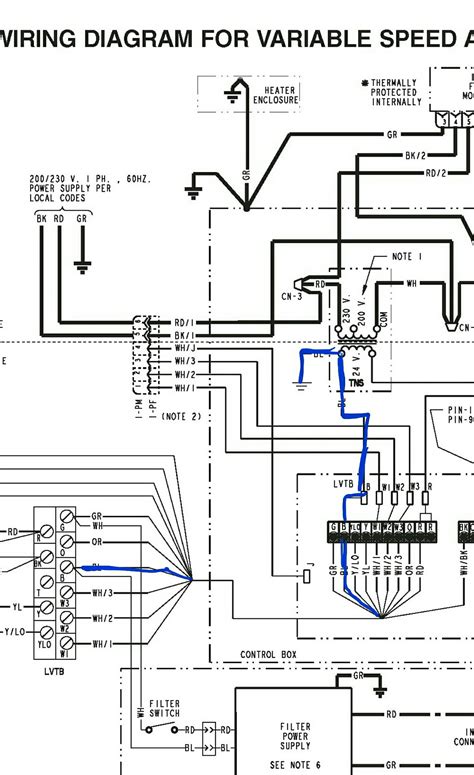 electric air handler wiring diagram collection
