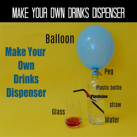 air pressure demonstration drinks dispenser