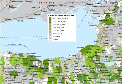 Rochester Ny Zip Code Map