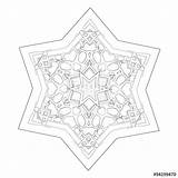 Hexagram Coloring Designlooter 500px 44kb sketch template