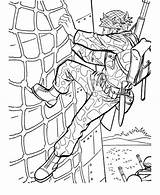 Coloring Pages National Guard Getdrawings sketch template